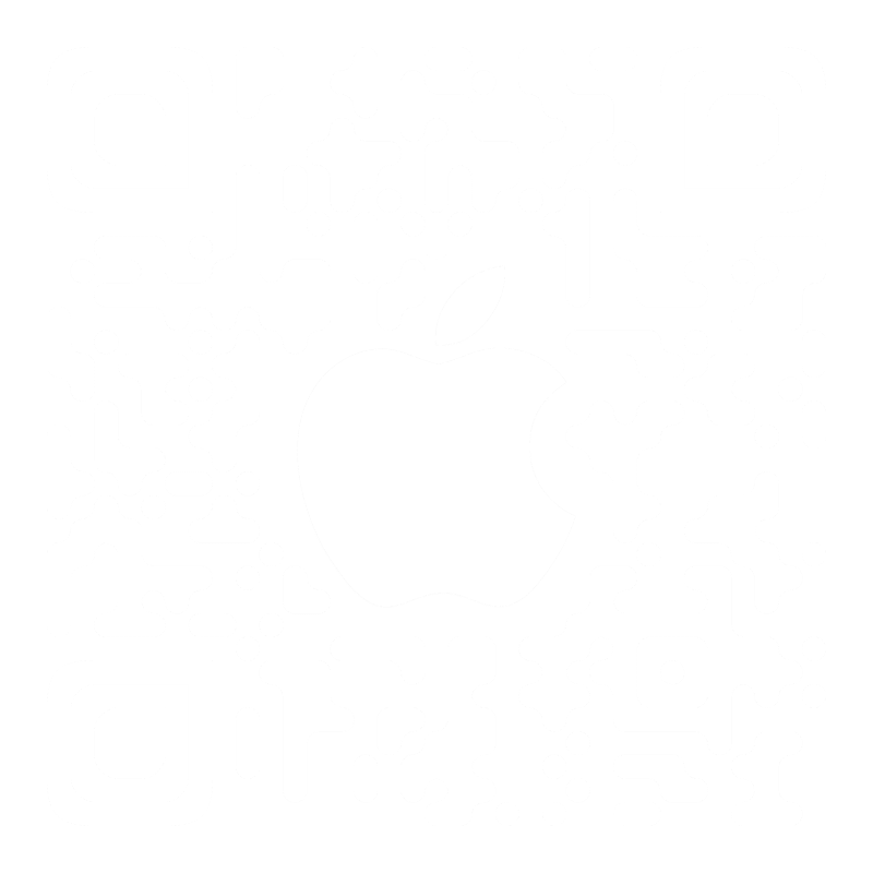QRCode Apple white